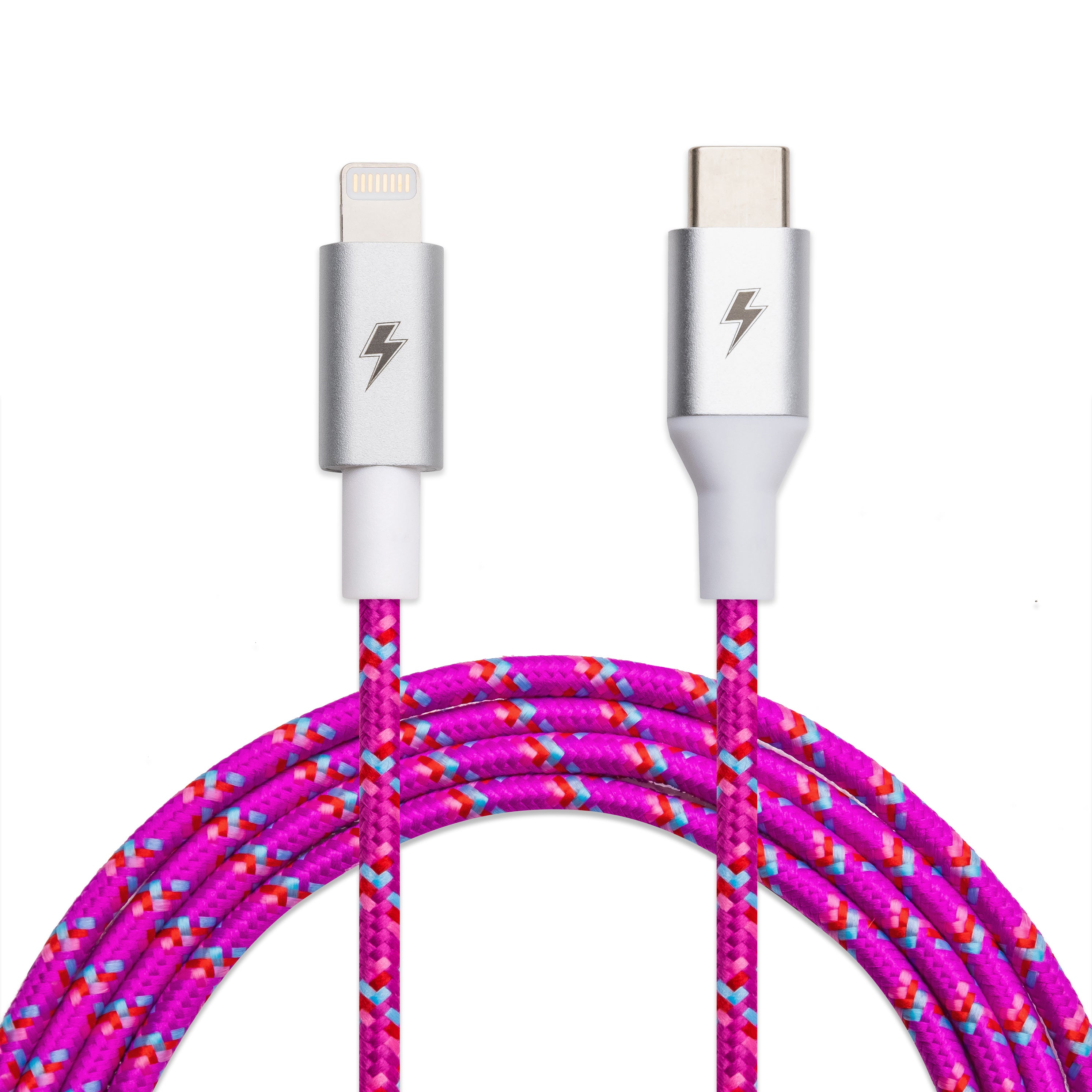 Lime Glow Lightning Cable [10 ft / 3m length] – Charge Cords