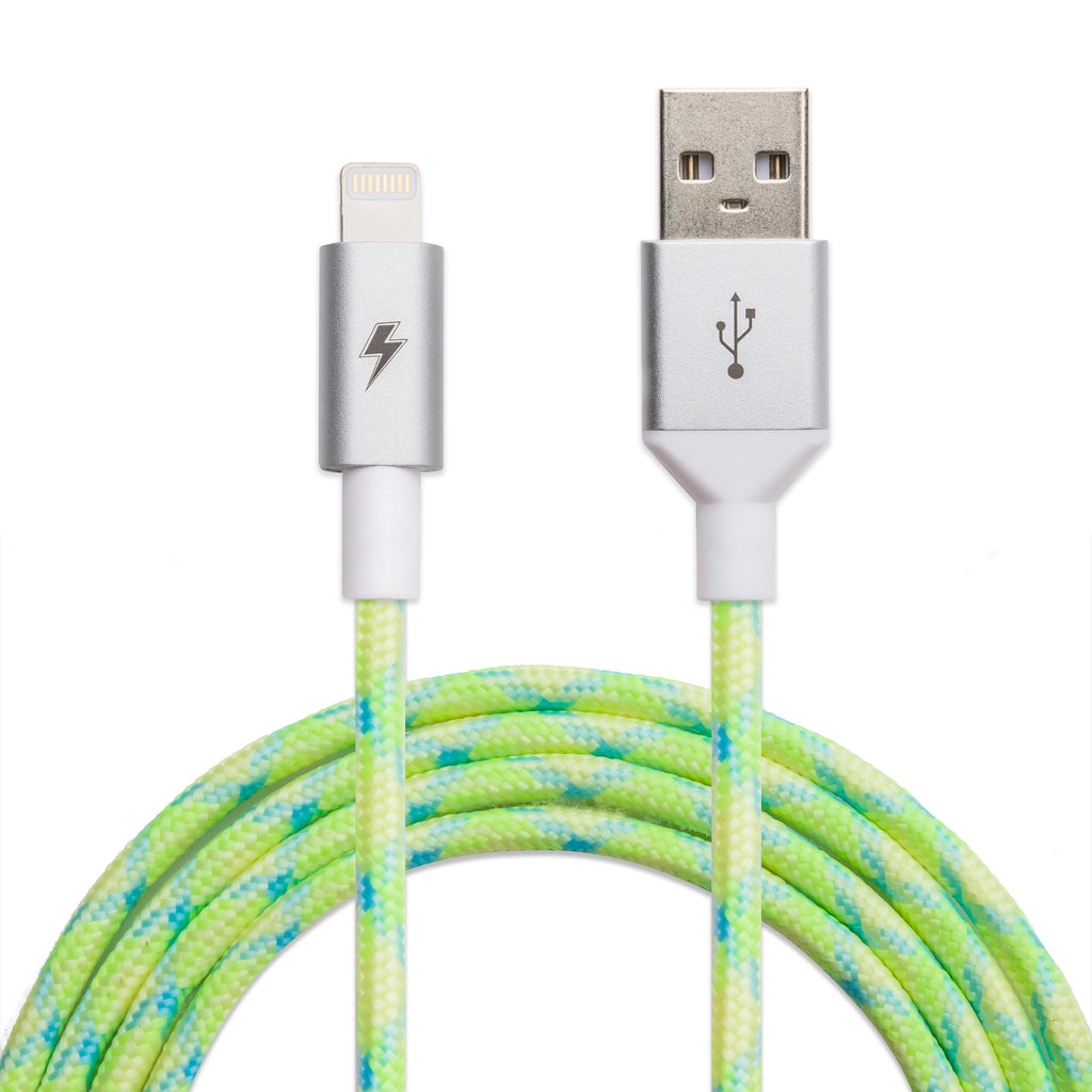 Pink Lemonade Lightning Cable [5 ft / 1.5m length] – Charge Cords